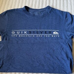 Quiksilver Navy Logo Tee